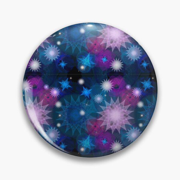 Item preview, Starlit Supernova: a Patterned Spirograph Collage designed and sold by RachelEDesigns.