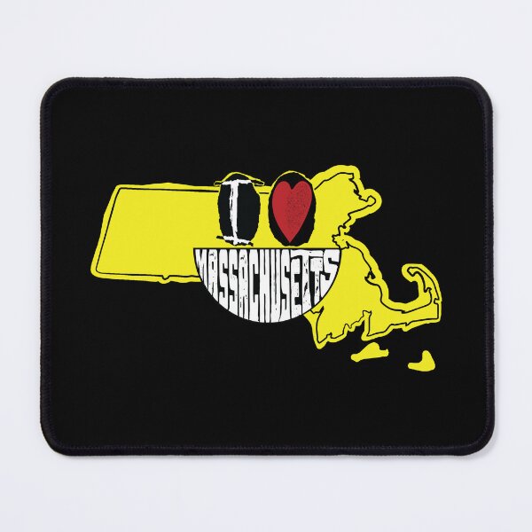 Item preview, I Love Massachusetts Smiling Happy Face designed and sold by pelagio.