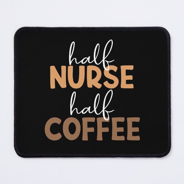 Item preview, Funny Simple Nursing Half Nurse Half Coffee For Nurse Coffee Lover designed and sold by SuperFashion.