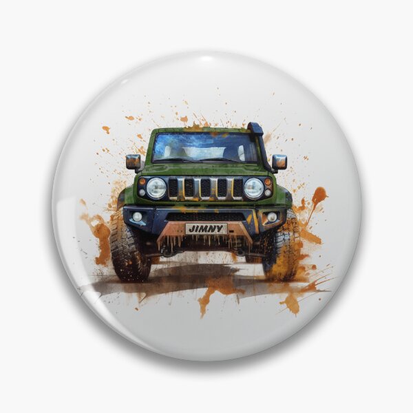 Item preview, Jungle Green Jimny Muddy Conqueror designed and sold by stoicjimny.