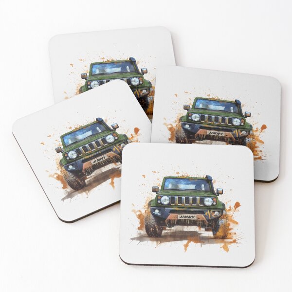 Item preview, Jungle Green Jimny Muddy Conqueror designed and sold by stoicjimny.