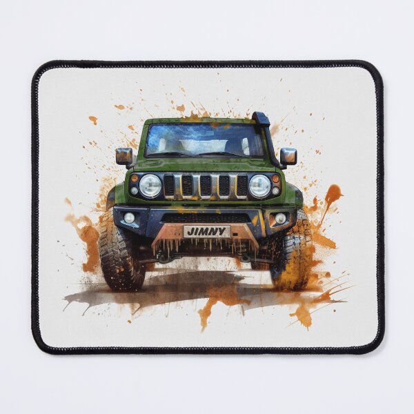 Item preview, Jungle Green Jimny Muddy Conqueror designed and sold by stoicjimny.