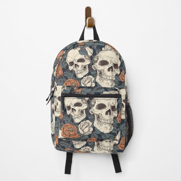 Item preview, skulls and flowers pattern designed and sold by Imparable.