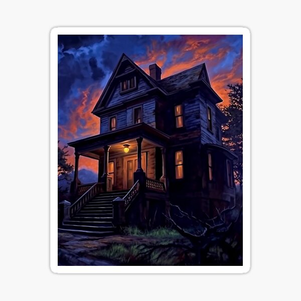 Not The Psycho House Sticker