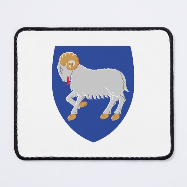 Item preview, Coat of arms of the Faroe Islands designed and sold by Beluga Cat.