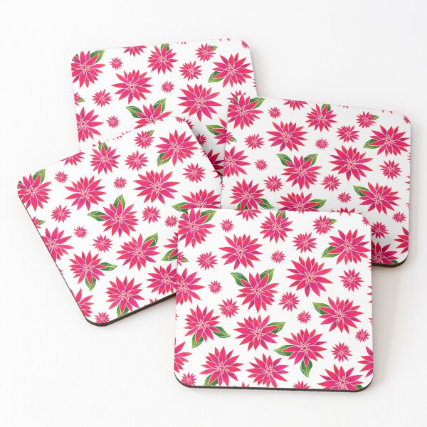 Item preview, Tropical Funky Florals in Magenta designed and sold by artsylyons.