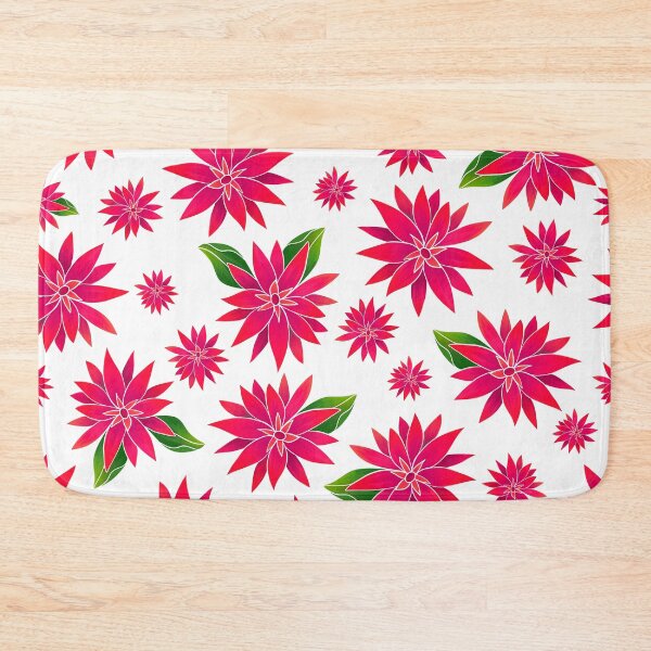 Item preview, Tropical Funky Florals in Magenta designed and sold by artsylyons.