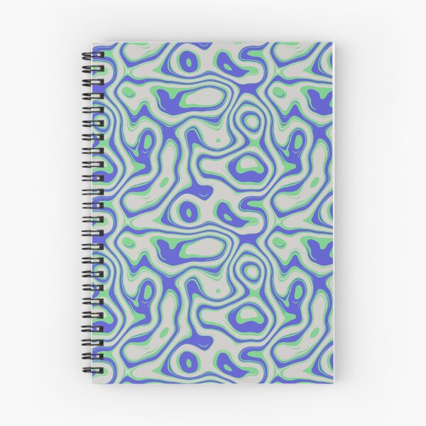 Item preview, seamless abstract puddle pool (Blue) designed and sold by Tokofereal.
