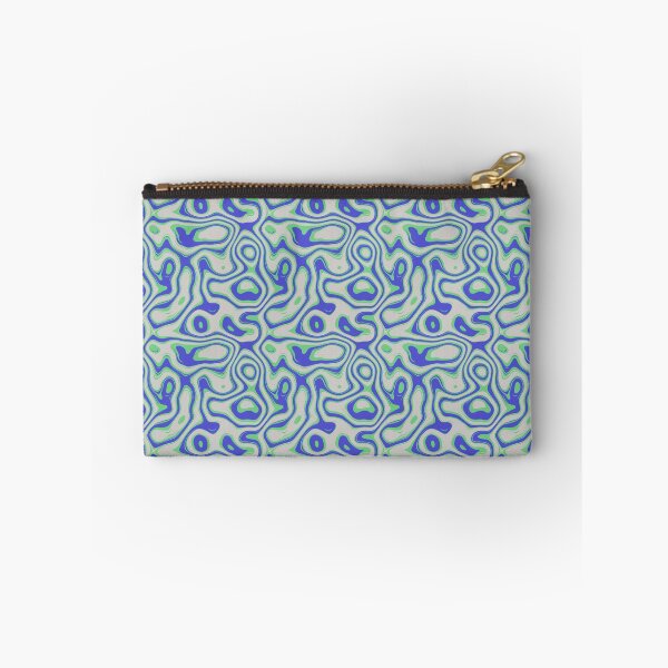 Item preview, seamless abstract puddle pool (Blue) designed and sold by Tokofereal.