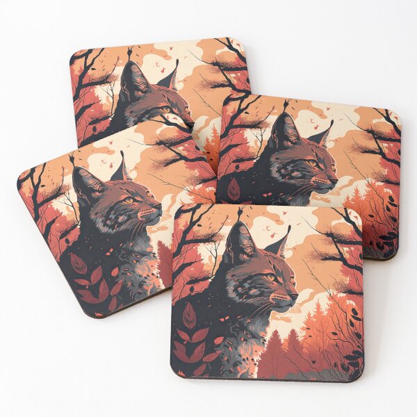 Item preview, Wild Animal in Forest art Landscape designed and sold by SasukiMedia.
