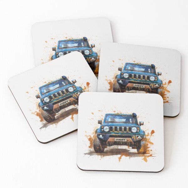 Item preview, Brisk Blue Jimny Muddy Conqueror designed and sold by stoicjimny.