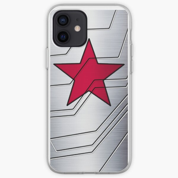 Soldado de invierno brazo Funda blanda para iPhone