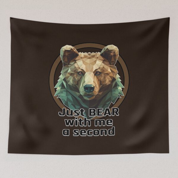 Item preview, Just Bear with me designed and sold by ArtByDominique.