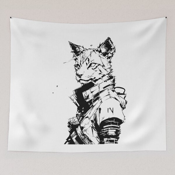 Item preview, Space Cat designed and sold by ManicDesignz.