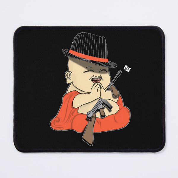 Item preview, Gangster Buddha designed and sold by BuddhasZenverse.