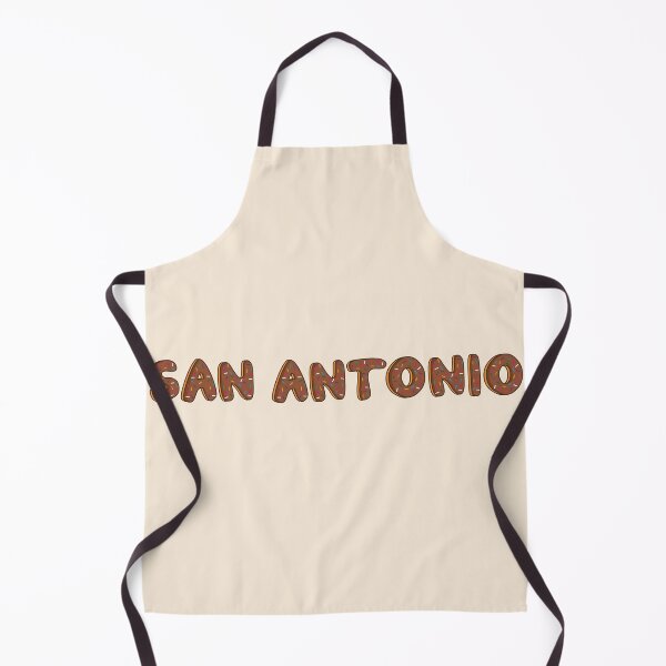 Item preview, San Antonio City word Shaped Like Chocolate Donuts designed and sold by DonutsWords.