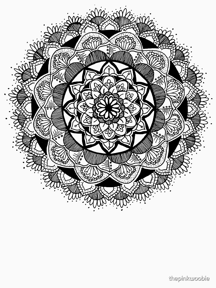 Mandala the First by thepinkwoobie