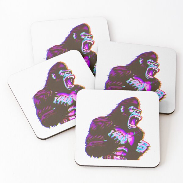 Item preview, The Neon Rage of King Kong designed and sold by DistopiaSell.