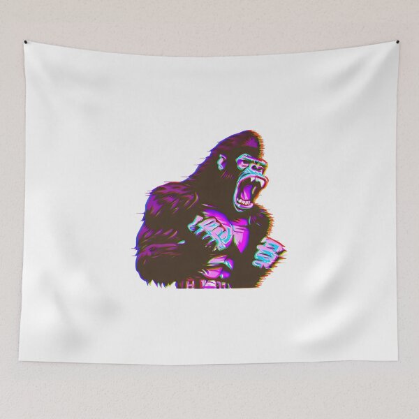 Item preview, The Neon Rage of King Kong designed and sold by DistopiaSell.