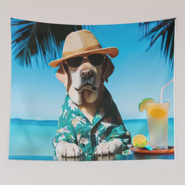 Item preview, Summer Vibes Labrador designed and sold by Cutemi.