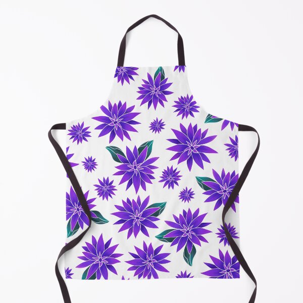 Item preview, Funky Tropical Florals in Violet designed and sold by artsylyons.