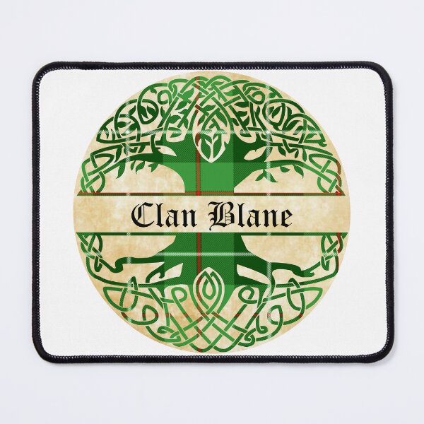 Item preview, Blane Tree of Life Clan Scottish Surname tartan designed and sold by BagTown Clans.