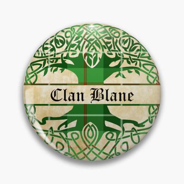Item preview, Blane Tree of Life Clan Scottish Surname tartan designed and sold by BagTown Clans.