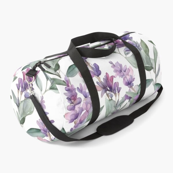 Item preview, Blissful Light Lavender and Purple Salvia Flowers Watercolor Floral Patterns designed and sold by Wonder Of Light.