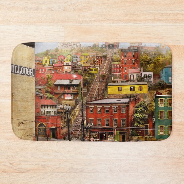 Item preview, City - Cincinnati, OH - Climbing up the hill 1915 designed and sold by Mike Savad Photography.