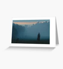 Darcy in the Mist Greeting Card
