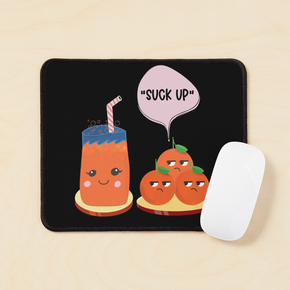 Suck Up Orange Juice Lovers Humour Fruit Puns Funny Oranges iPad Case &  Skin for Sale by Renata Illustrata