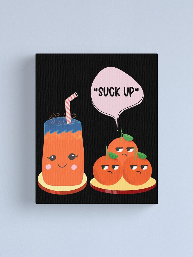 Suck Up Orange Juice Lovers Humour Fruit Puns Funny Oranges iPad Case &  Skin for Sale by Renata Illustrata