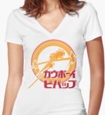 Bebopin' Fitted V-Neck T-Shirt