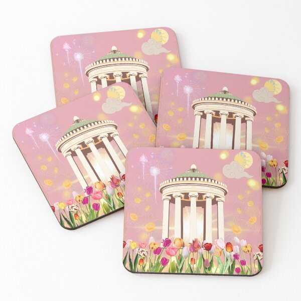 Item preview, Copy of Planet of wealth, happiness, sunshine, Summertime , Garden and tulips, gold coins, millionaire lifestyle  designed and sold by Sugar Wisdom .