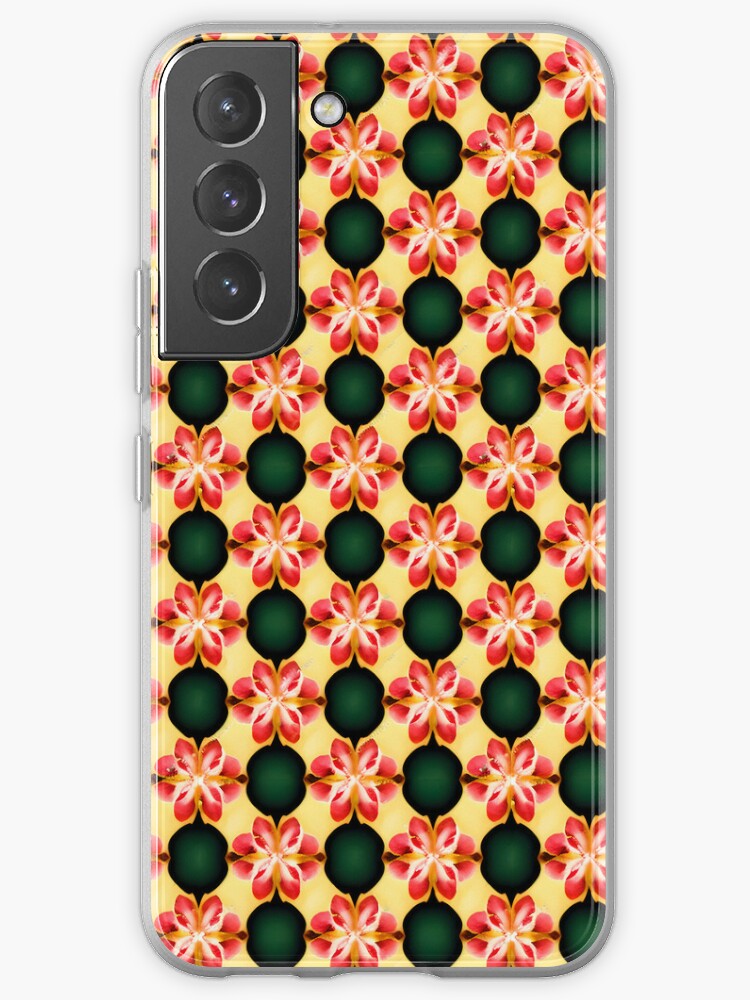Thumbnail 1 of 4, Samsung Galaxy Phone Case, Flower Pattern "Michelle" designed and sold by Patterns For Products.