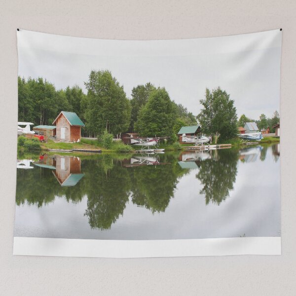 Item preview, Reflections on Lake Hood, Anchorage, Alaska designed and sold by FranWest.