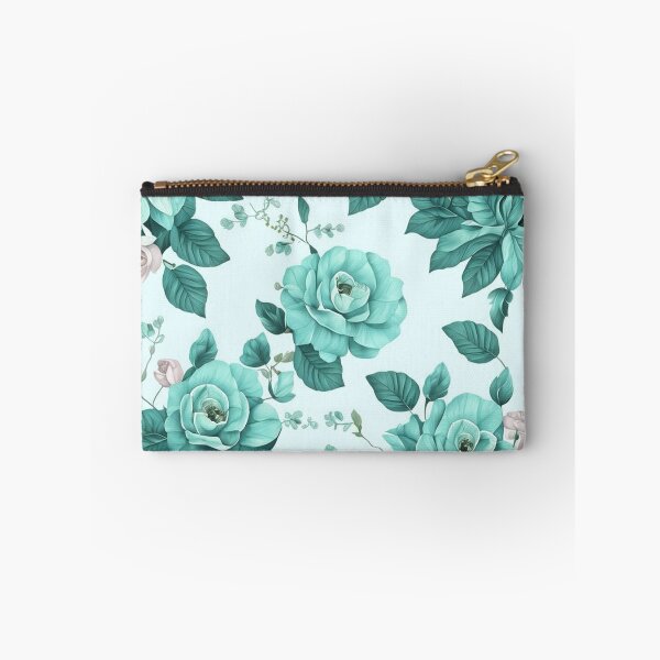 Item preview, green rose   flowers  on a light background pattern designed and sold by jkrphoto.