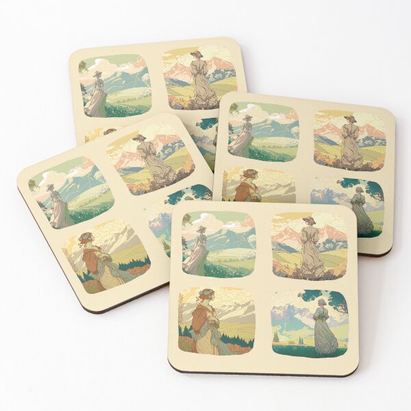 Item preview, Women and Nature - Aeshetic Vintage Style Art designed and sold by Booombah.