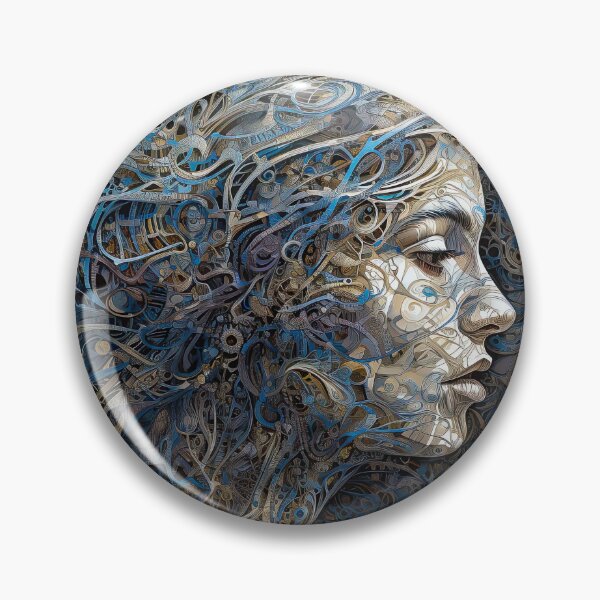 Item preview, thoughts in the wind-bold styles-dreamy mood-madness-abstract-detailed-epic-painterly designed and sold by Hermossa-Art.