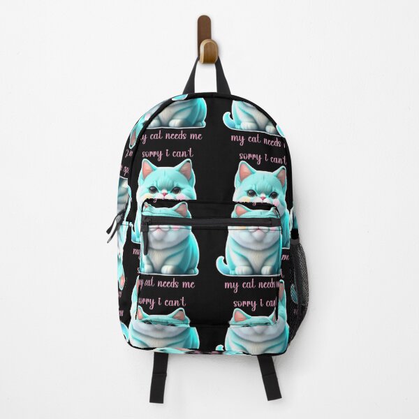 Item preview, sorry i can`t my cat needs me designed and sold by PRINYOS.