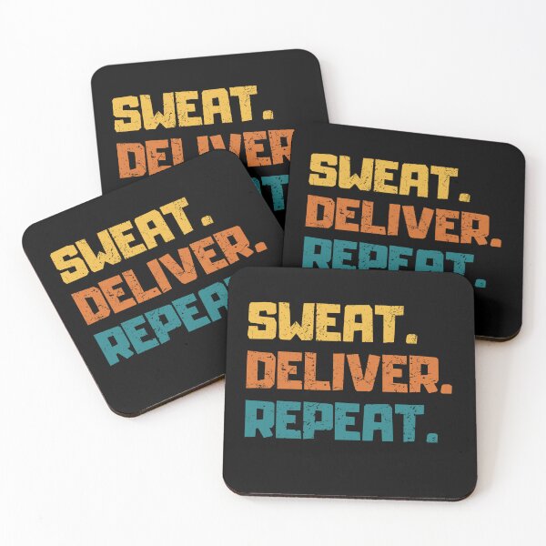 Item preview, Sweat Deliver Repeat designed and sold by PWD-Design.