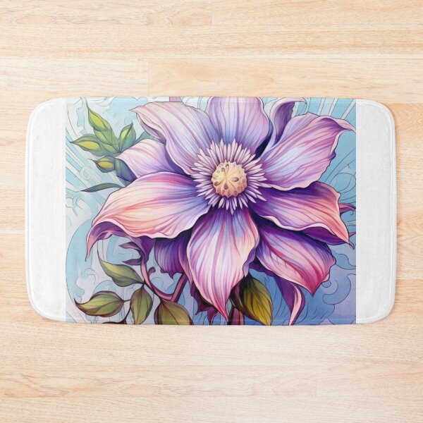 Item preview, Clematis Pattern P2 designed and sold by BloomBoutiqueTs.