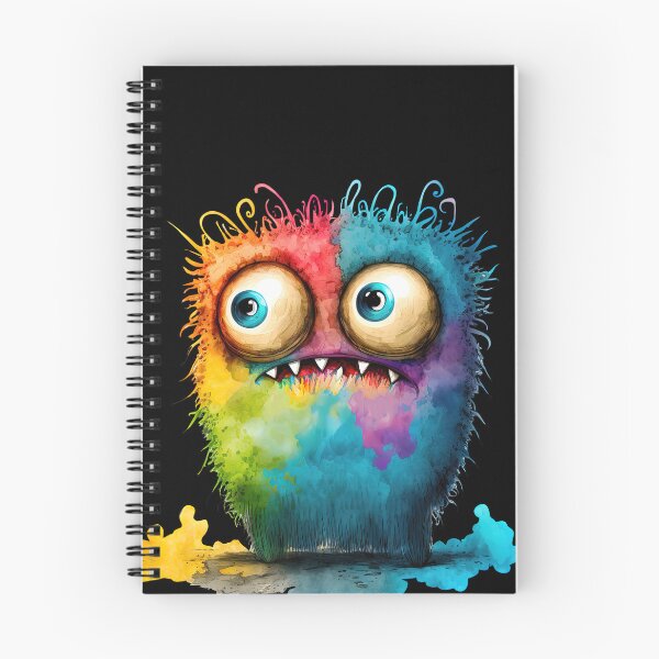 Item preview, Little Rainbow Monster designed and sold by MoonFoxDesign.