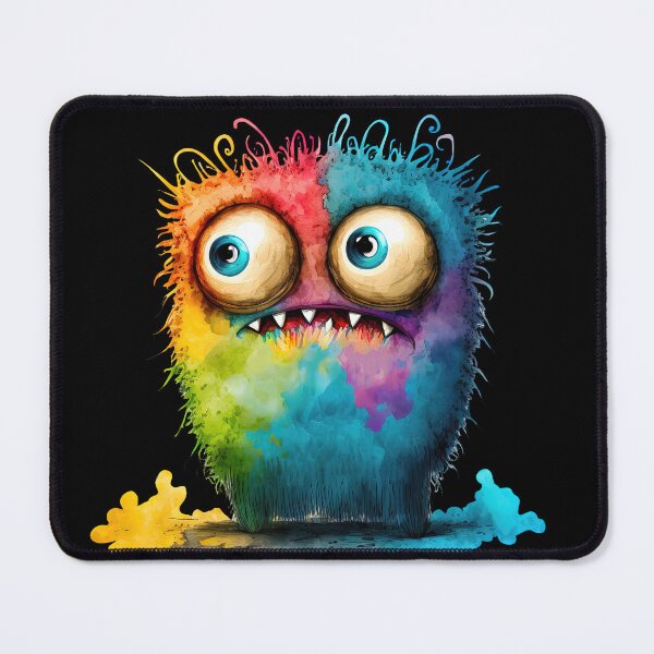 Item preview, Little Rainbow Monster designed and sold by MoonFoxDesign.