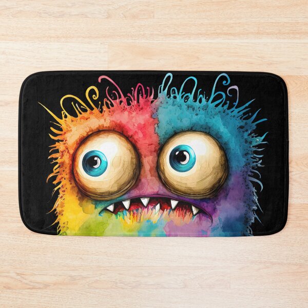 Item preview, Little Rainbow Monster designed and sold by MoonFoxDesign.