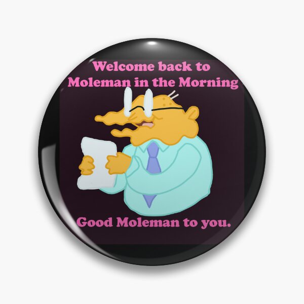 Item preview, Good Moleman to you (Black)  designed and sold by HollyBudd.