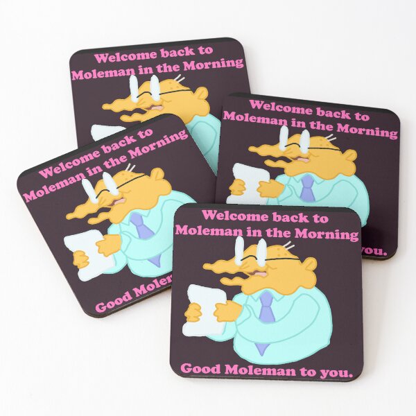Item preview, Good Moleman to you (Black)  designed and sold by HollyBudd.