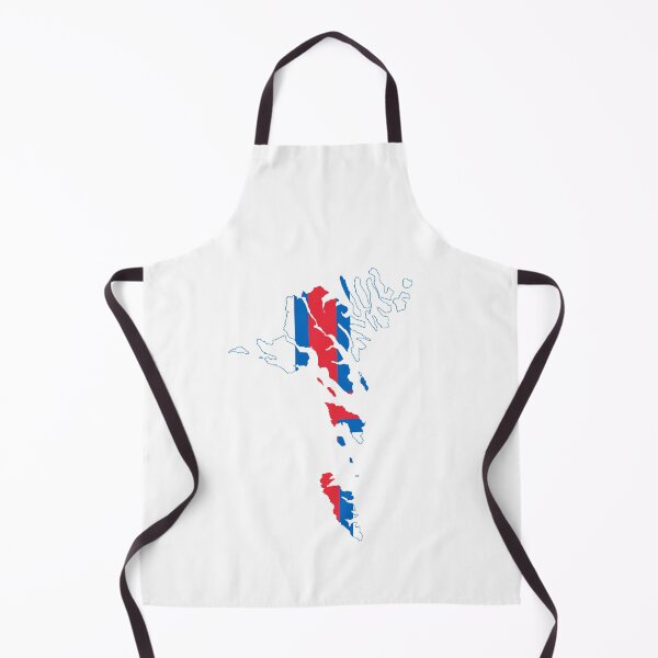 Item preview, Flag map of the Faroe Islands designed and sold by Beluga Cat.