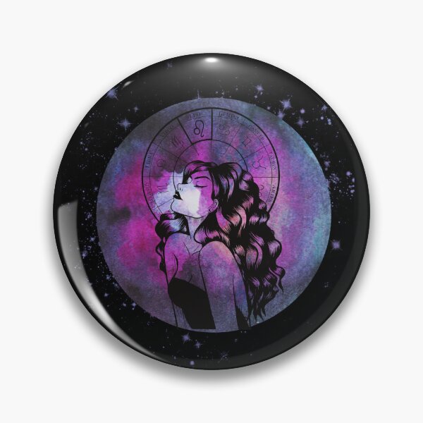 Item preview, Virgo zodiac sign in galaxy. designed and sold by Madeleine4Art.