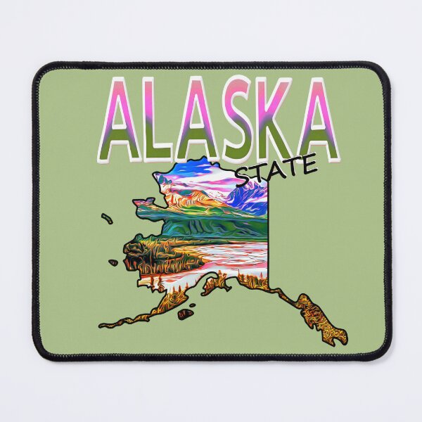 Item preview,  State Map Alaska designed and sold by notsweettea.